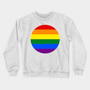 Circle Gay Flag Crewneck Sweatshirt